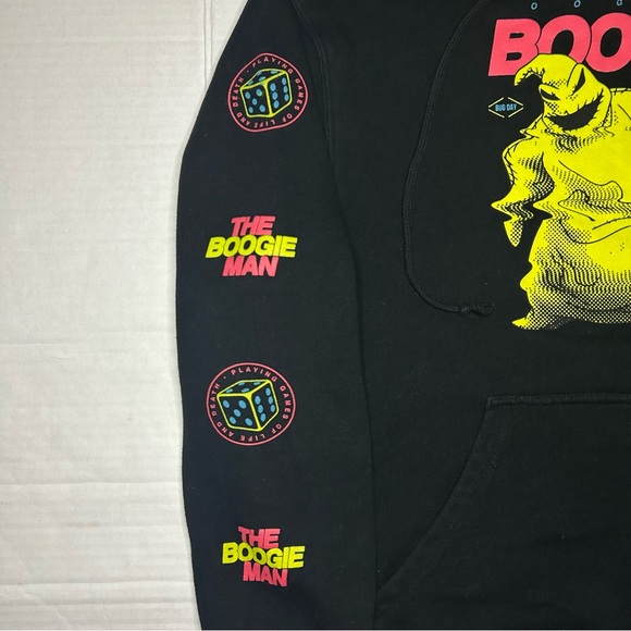 Neff Disney Nightmare Before Christmas Oogie Boogie Hoodie Sweatshirt Mens Small - Picture 5 of 7
